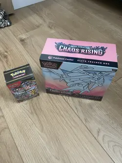 Pokemon TCG Chaos Rising Pokemon Center ETB + Booster Bundle NEW AND SEALED! #1 - Image 1