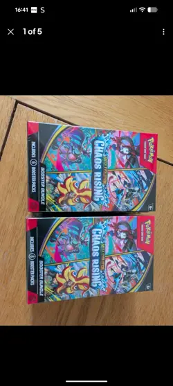 Pokemon Center TCG: Chaos Rising Booster Bundle x2. Brand New And Sealed. - Image 1