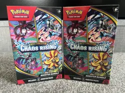 Pokemon Center TCG: Chaos Rising Booster Bundle x2. Brand New And Sealed. - Image 1