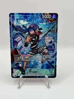 One Piece CCG Buggy OP16-041 Alt Art Leader - English - NM+ - Image 1