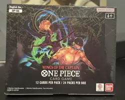 One Piece Card Game TCG Booster Box OP-06 Wings of the Captain Sealed + Unmapped - Image 1