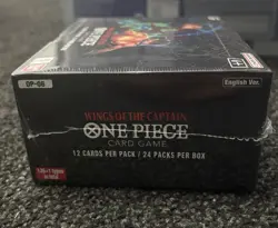 One Piece Card Game TCG Booster Box OP-06 Wings of the Captain Sealed + Unmapped - Image 2