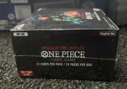One Piece Card Game TCG Booster Box OP-06 Wings of the Captain Sealed + Unmapped - Image 3