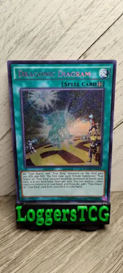 Yu-Gi-Oh! Dragonic Diagram / MACR EN053 1st Edition LP - Image 1