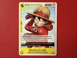 P-106 Monkey.D.Luffy Promo Tournament Pack 2026 Vol.2 One Piece TCG English Card - Image 1