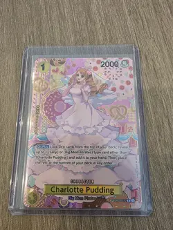 One Piece Charlotte Pudding SP Alt Art Two Legends OP03-112 - Image 1