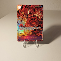 One Piece Monkey D. Luffy Character [NM] JP, OP09-119 SEC AA Foil - Image 3