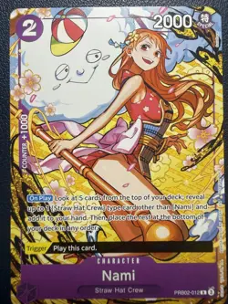 Nami (Welcome Pack 2026 Vol.1) PRB02-012 One Piece Promotion Cards Regular - Image 1