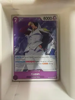Kuzan OP16-063 Rare The Time of Battle One Piece Foil Near Mint - Image 1