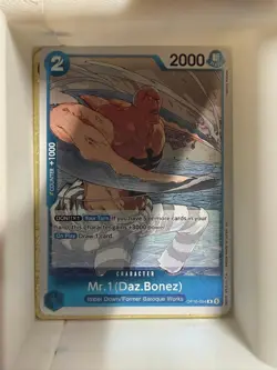 Mr.1(Daz.Bonez) OP16-054 Rare The Time of Battle One Piece Foil Near Mint - Image 1