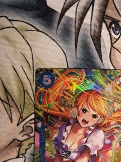 Bandai One Piece Nami SR Alternate Art Foil OP11-054 English - Image 3