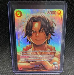 Portgas D. Ace ST15-005 (SP) One Piece TCG: The Time Of Battle OP-16 English NM - Image 1