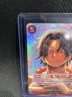 Portgas D. Ace ST15-005 (SP) One Piece TCG: The Time Of Battle OP-16 English NM - Image 2