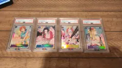 One Piece Peach Momoko Illustration Box Vol 1 PSA 10 Sequential Set Nami Boa Eng - Image 1