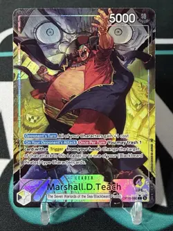 Marshall D. Teach - Leader - Alt Art - OP16-080 - One Piece - Time of Battle ENG - Image 1
