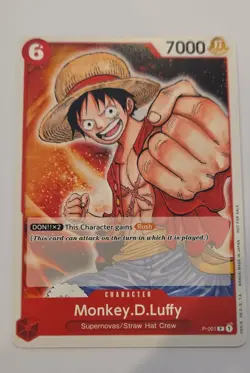 Monkey.D.Luffy (Promotion Pack 2022) P-001 One Piece Promotion Cards Regular - Image 1