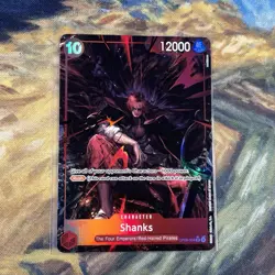 One Piece Shanks OP09-004 SR Alternate Art OP-09 Emperors In The New World NM EN - Image 1