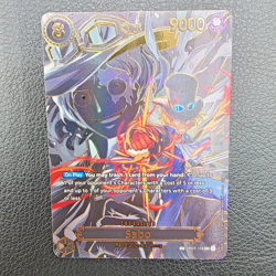 One Piece Sabo OP07-118 SP SEC ENG Secret Rare OP13 Carrying on His Will Bandai - Image 1