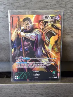 One Piece Ccg Issho Alt Art Op04-020 Leader Kingdoms Of Intrigue - Image 1