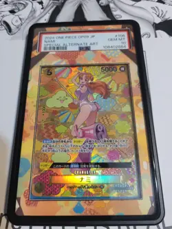 One Piece 2024 Nami OP09-106 Alt Art SP Japanese GEM MINT PSA 10 - Image 1