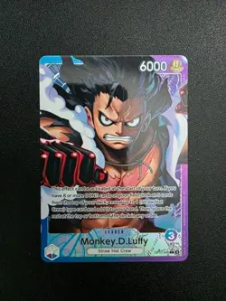 One Piece Card Game Monkey.D.Luffy OP11-040 Alternate Art Leader - Image 1