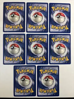 8x Shadowless 1999 WOTC Pokemon Card Lot Rare Porygon Onix Abra Nidoran Doduo NM - Image 2