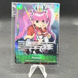 Perona (Illustration Box Vol.4) OP09-034 One Piece Promotion Cards Foil Sealed - Image 1