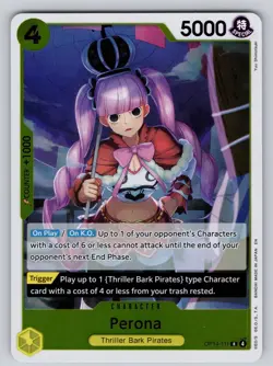 Perona OP14-111 Rare The Azure Sea's Seven Foil Near Mint - Image 1