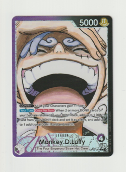 Monkey D. Luffy (Alt Art) OP09-061 L Emperors in the New World ONE PIECE TCG - Image 1