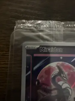 Pokemon TCG Miraidon Card Scarlet & Violet ETB Promo Near Mint Condition - Image 3