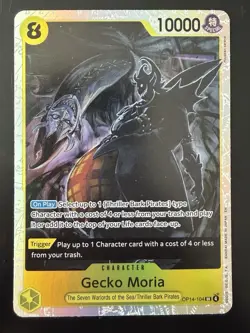 One Piece CCG - Gecko Moria | OP14-104 | SR | English - Image 1