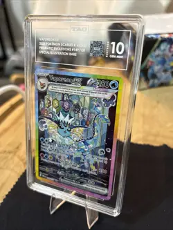Vaporeon EX 2025 Pokemon SV Prismatic Evolutions #149/131 SIR TAG 10 GEM MINT - Image 1
