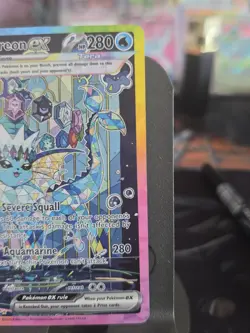 The Pokemon Company Vaporeon ex 149/131 Prismatic Evolutions SIR Holo EN 2025 - Image 4