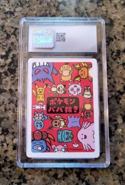 ✨Chansey Old Maid Pokemon Playing Card CGC 10 GEM MINT 2019 Japanese SO CUTE!🥚 - Image 3