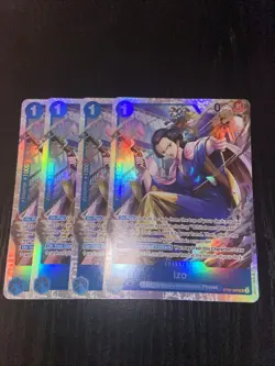 4x One Piece ST22-002 SR Izo - English - Foil - Playset - TCG - NM/M - Image 1