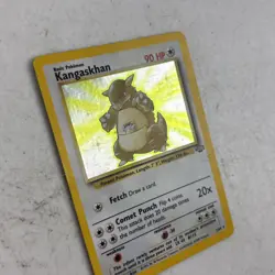 Kangaskhan 5/64 Jungle Unlimited Holo Rare WOTC Pokemon Card MP - Image 3