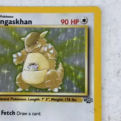 Kangaskhan 5/64 Jungle Unlimited Holo Rare WOTC Pokemon Card MP - Image 5
