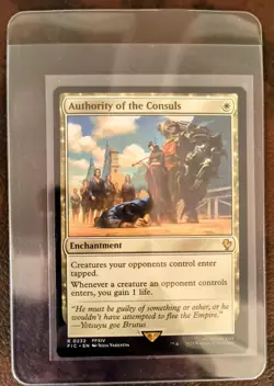 Authority of the Consuls Commander: FINAL FANTASY 232 MTG FFXIV Card Magic - Image 1