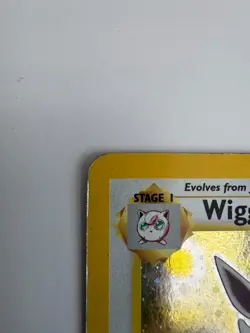 Wigglytuff Pokemon Card Holo 19/130 Base Set 2 Rare Unlimited Print LP/MP - Image 3