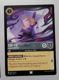 Disney Lorcana TCG - Ursula's Return: Chi-Fu (177/204) - Uncommon - Near Mint - Image 1