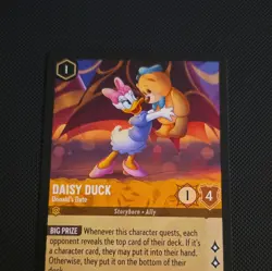 Ravensburger Lorcana Daisy Duck - Donald's Date Shimmering Skies EN Holo - Image 1