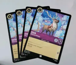 4x Disney Lorcana TCG - Fabled: Sven (056/204) - Uncommon - Near Mint - Image 1