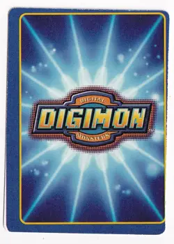 2000 DIGIMON TACO BELL PROMO PALMON CARD- TB-03 MISCUT - Image 2