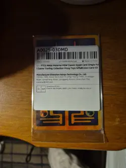 Charizard Unknown Styled Metal Pokemon Collecters Card (Dark Red) Mint Condition - Image 4