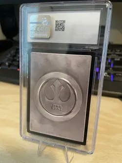 Star Wars CCG - Jar Jar Binks - Reflections III Very Rare Foil CGC 9.5 MINT+! - Image 2