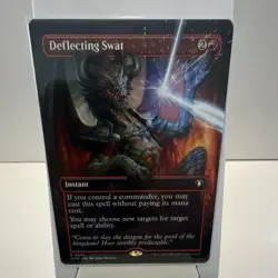 Deflecting Swat - MTG Commander Masters Borderless Regular Rare #698 - Image 1