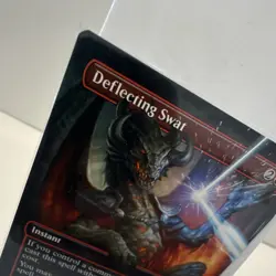 Deflecting Swat - MTG Commander Masters Borderless Regular Rare #698 - Image 3