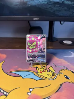 Pokemon Cynthia's Spiritomb 244/217 Illustration Rare Holo Full Art - Image 1