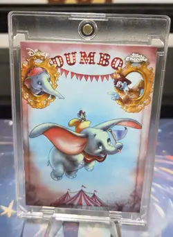 2026 Topps Chrome Disney-#AD-2 Dumbo-Original Art by James C Mulligan-RARE SSP - Image 1