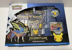 Pokemon TCG: 25th Celebrations Deluxe Pin Collection Box (Zacian X)*SEALED* - Image 1